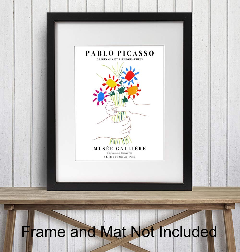 Amazon.com: Pablo Picasso Poster - 8x10 Picasso Wall Art